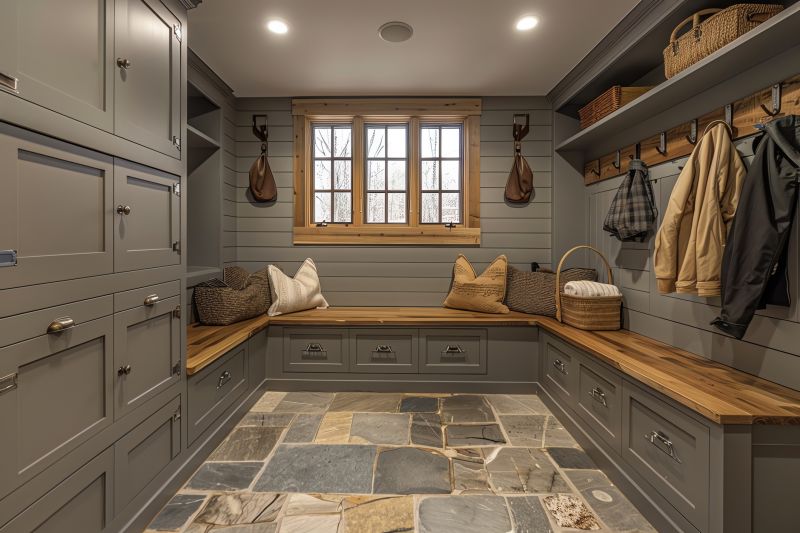 Built In Cabinetry Staining